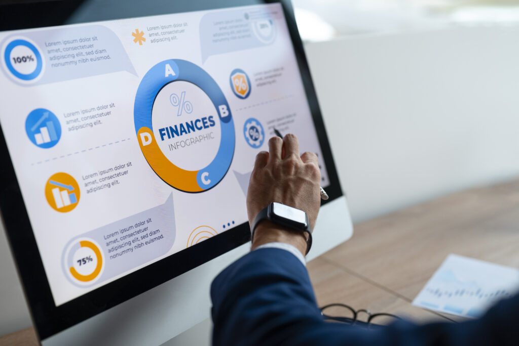 A business model display