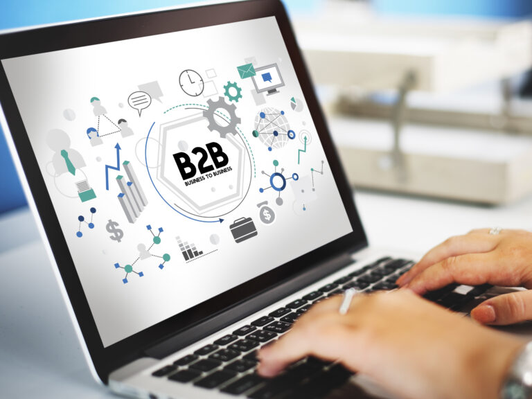 B2B displayed